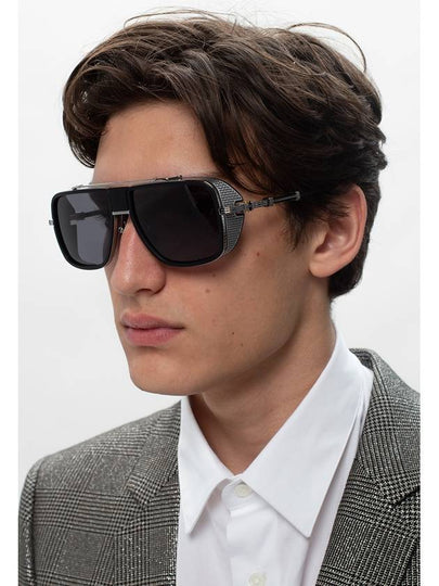 Balmain Sunglasses With Logo, Men's, Silver - BALMAIN - BALAAN 2