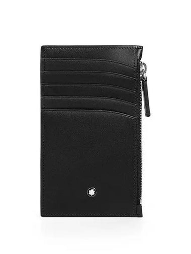 Meisterstuck Zipper Card Wallet Black - MONTBLANC - BALAAN 1