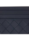 Intrecciato Leather Card Wallet Navy - BOTTEGA VENETA - BALAAN 7