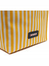 Logo Striped Tote Bag Yellow - MARNI - BALAAN 5