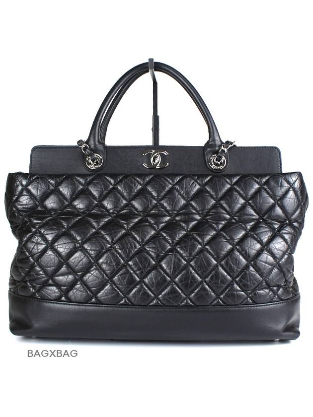 CH Portobello Medium Black Silver Plate CH41BG184 - CHANEL - BALAAN 1