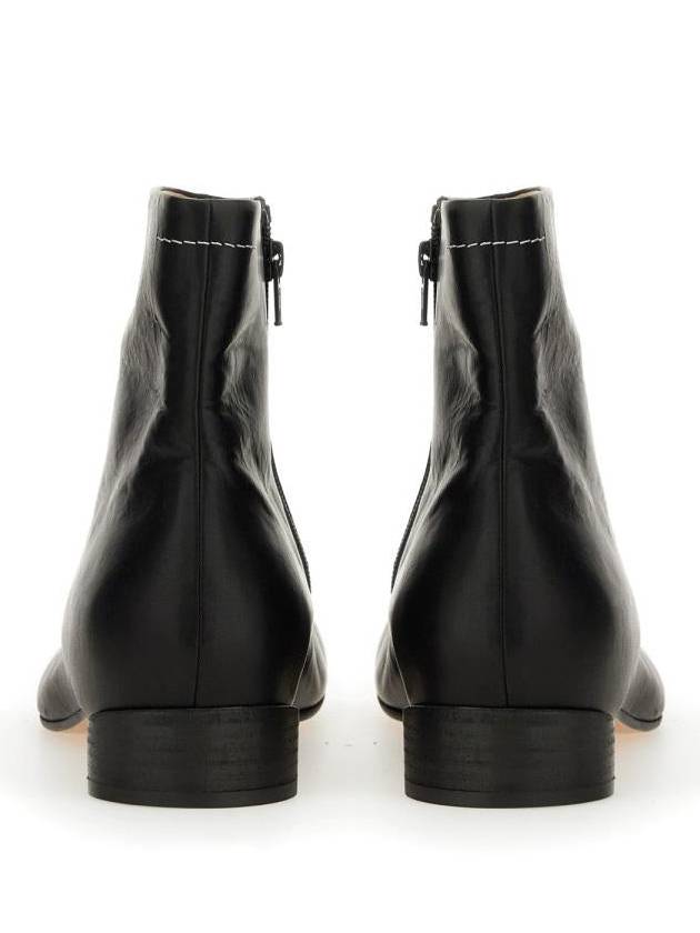 Mm6 Maison Margiela Leather Boot - MAISON MARGIELA - BALAAN 3