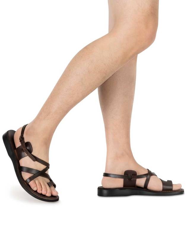 NO 6 The Good Shepherd Sandals Brown - JERUSALEM - BALAAN 3