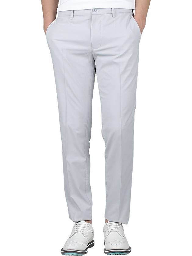 Men's Elope Straight Pants Grey - J.LINDEBERG - BALAAN 3