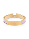 Clic H Bracelet Rose Candeur - HERMES - BALAAN 4