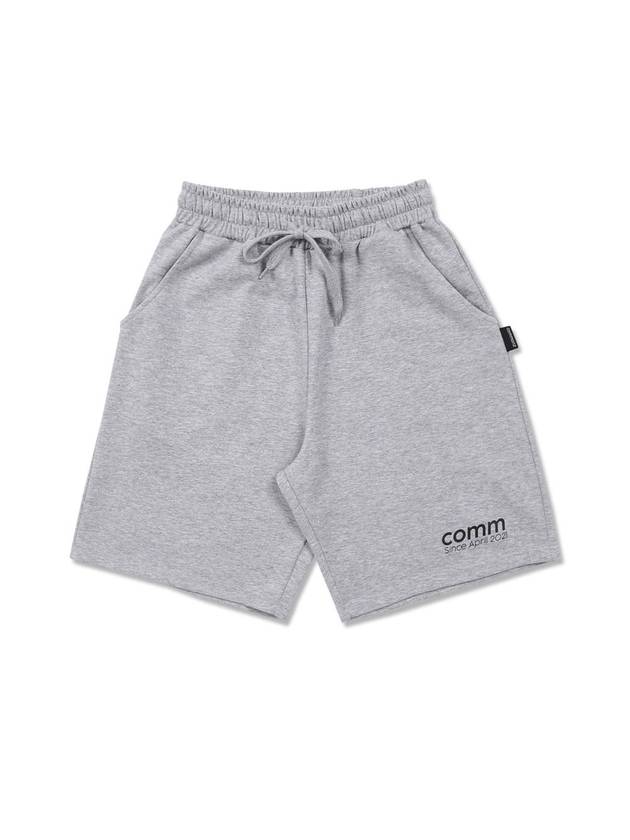 training shorts gray - COMMONZ - BALAAN 1