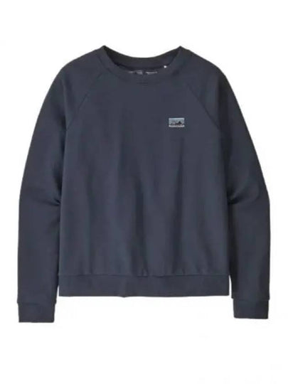 Regenerative Organic Cotton Sweatshirt Smother Blue - PATAGONIA - BALAAN 2