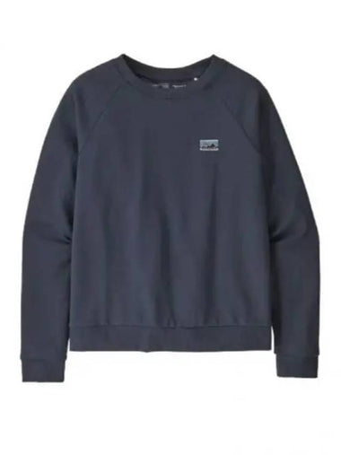 Regenerative Organic Cotton Sweatshirt Smother Blue - PATAGONIA - BALAAN 1