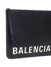 Logo Strap Clutch Bag Black - BALENCIAGA - BALAAN 3