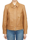 16441011650 BACIO 002 1 Women s Leather Jacket - MAX MARA - BALAAN 3