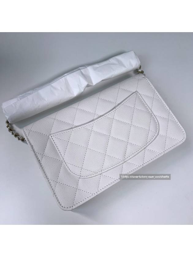 23P Season CC Logo WOC Caviar AP3180 - CHANEL - BALAAN 4