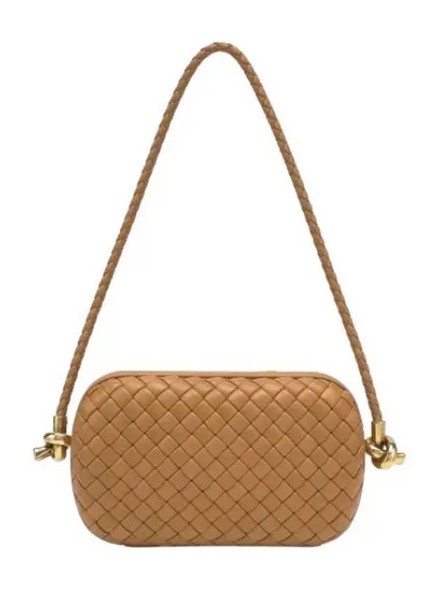 Knot Shoulder Bag Camel - BOTTEGA VENETA - BALAAN 1