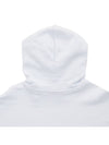 Rhinestone Logo Hoodie White - MSGM - BALAAN 10