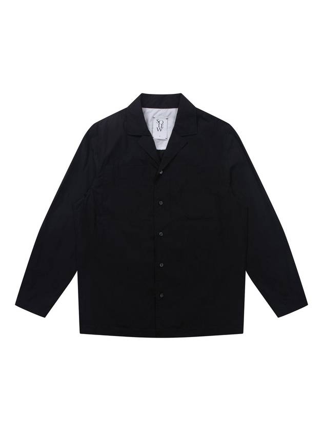 Outer Long Sleeve Shirt Dark Navy - SOLEW - BALAAN 2