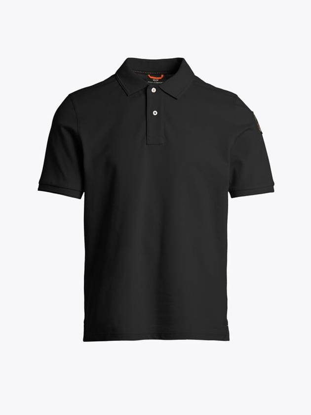 Men's Gangapuma Polo Shirt Black - PARAJUMPERS - BALAAN 2