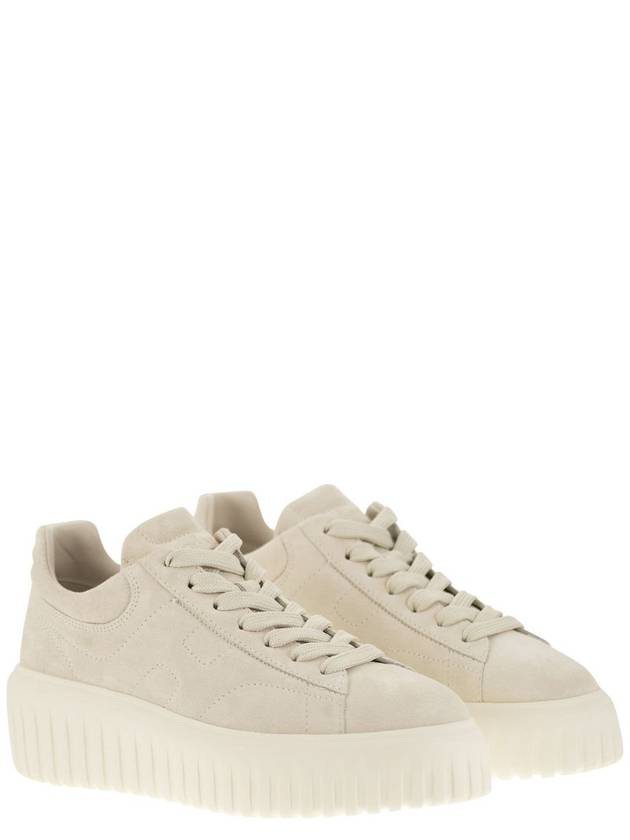 Hogan H Stripes Low Top Sneakers Blanc - HOGAN - BALAAN 5