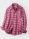 Forest Memory Check Shirt Pink - INDUST - BALAAN 5