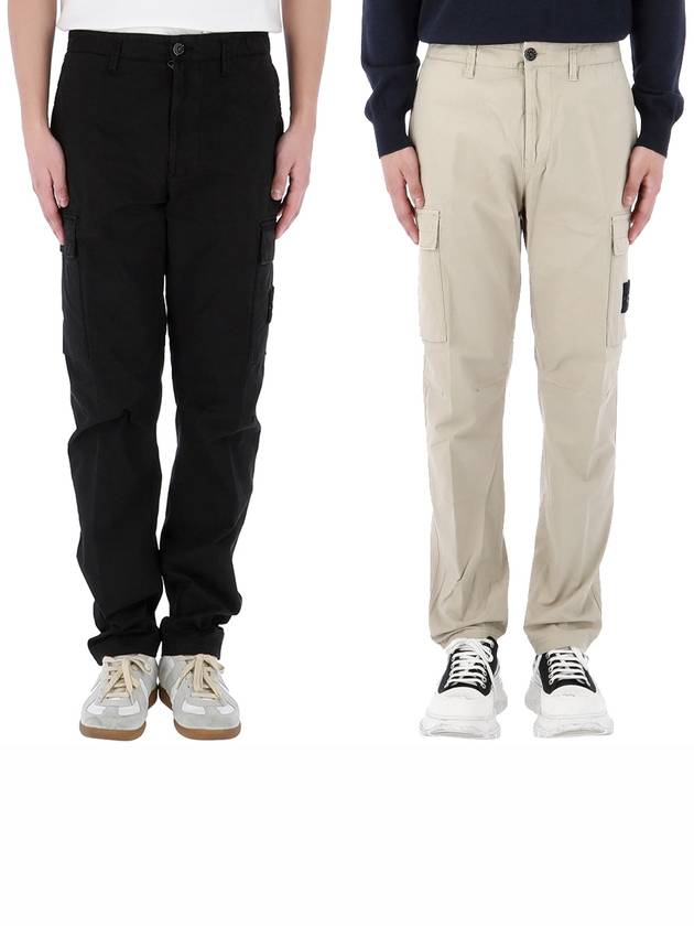 straight cargo pants 3 types 801530410 - STONE ISLAND - BALAAN 1