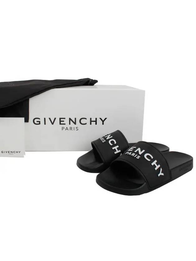 Flat Slippers Black - GIVENCHY - BALAAN 7