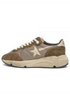 Running Sole Mesh Low Top Sneakers Olive Green - GOLDEN GOOSE - BALAAN 2