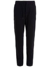 Metropolis Three Stretch Fleece Sweat Jogger Track Pants Navy - CP COMPANY - BALAAN 2