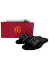 Ines Slippers Black - TORY BURCH - BALAAN.