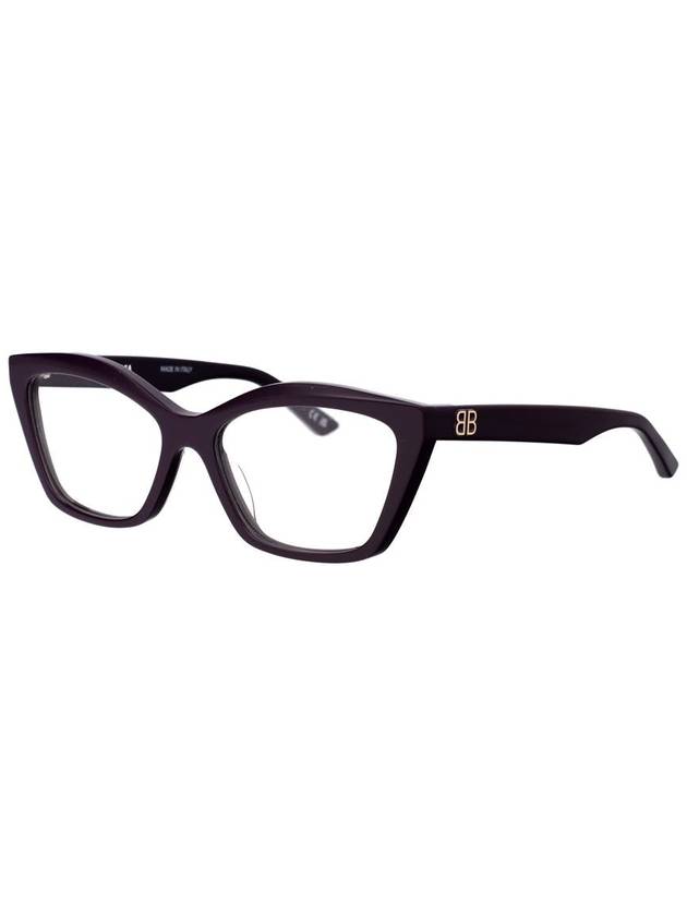 glasses BB0342O 007 violet - BALENCIAGA - BALAAN 3