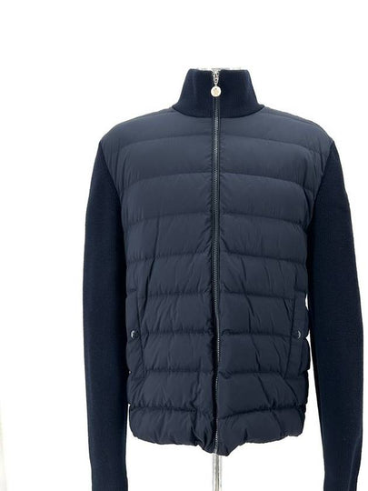 Knit padded zip up jacket - MONCLER - BALAAN 2