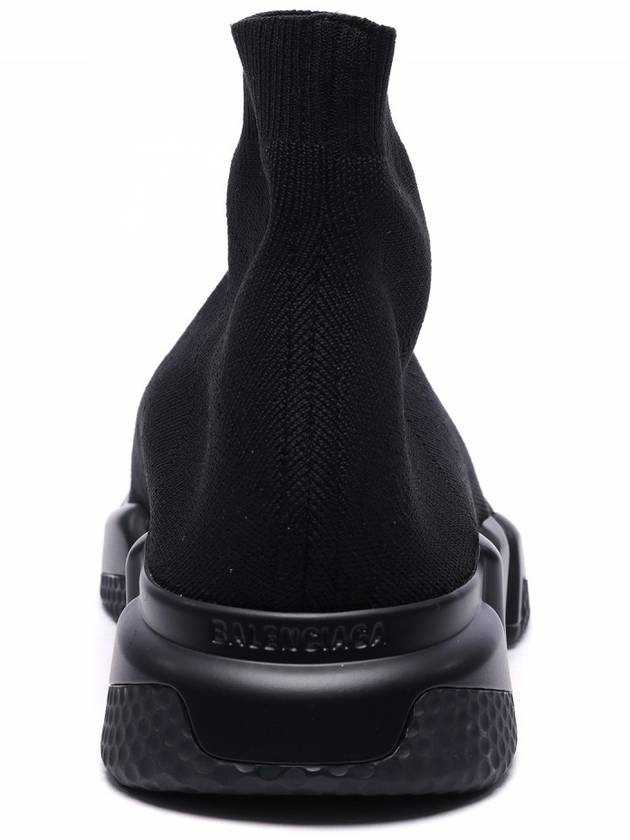 Men's Speed Recycle Knit High-Top Sneakers Black - BALENCIAGA - BALAAN 5