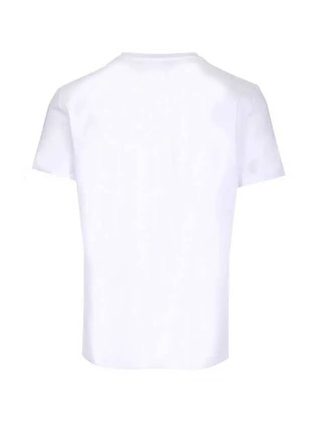 Lucien Logo Short Sleeve T-Shirt White - A.P.C. - BALAAN.