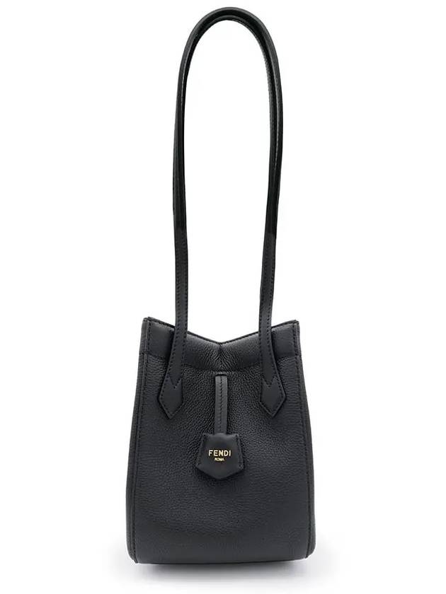 Origami Small Shoulder Bag Black - FENDI - BALAAN 2