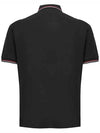Line Color Logo PK Shirt Black - EMPORIO ARMANI - BALAAN 4
