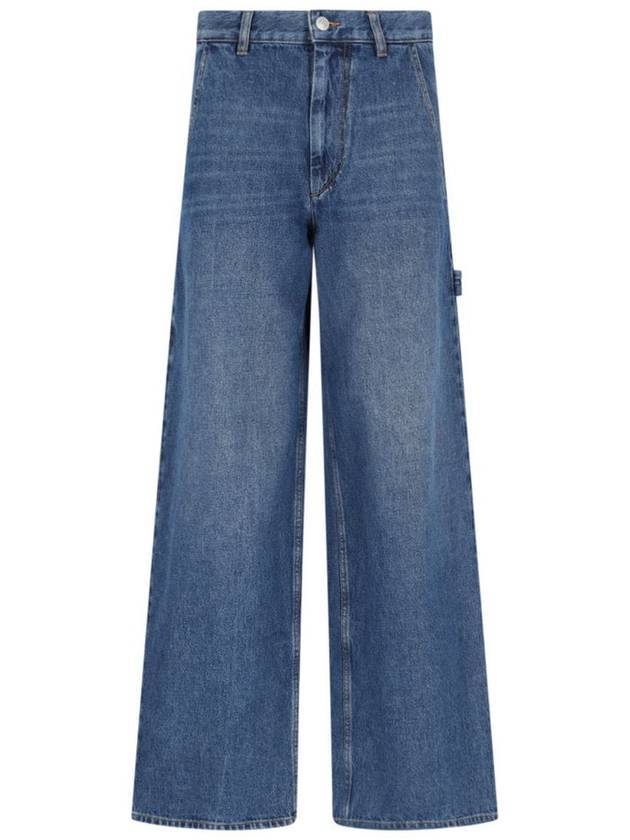 Solene Wide Jean Blue - ISABEL MARANT ETOILE - BALAAN 1