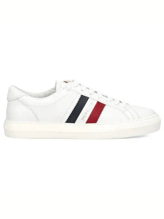 Men's New Monaco Low Top Sneakers White - MONCLER - BALAAN 2