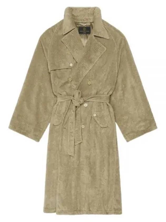 Women s Double Breasted Coat Khaki 704544 TKP17 - BALENCIAGA - BALAAN 1