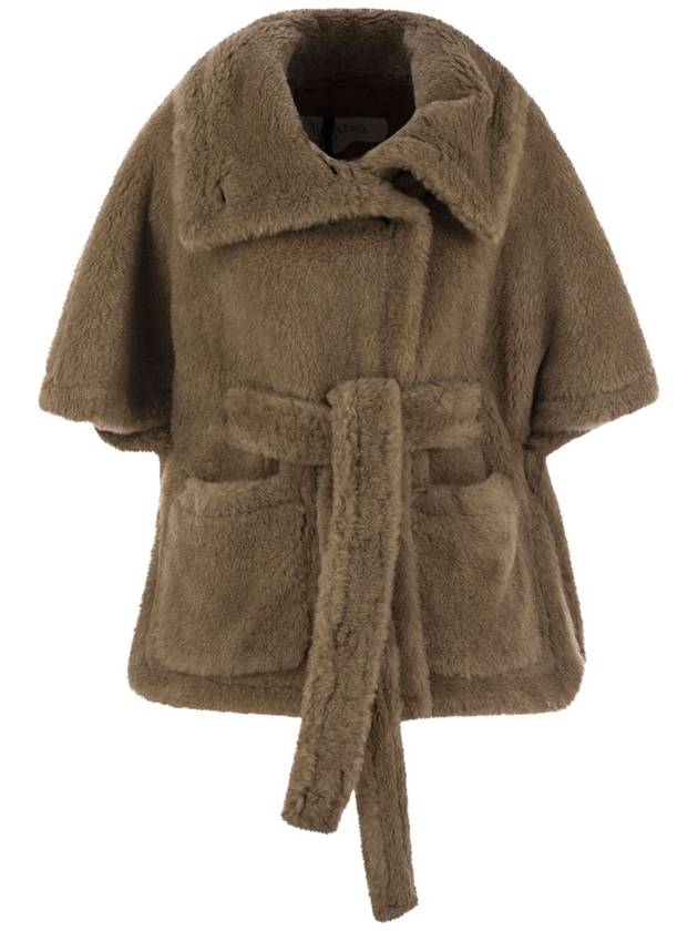 AMATO - Teddy fabric hood with belt - MAX MARA - BALAAN 1