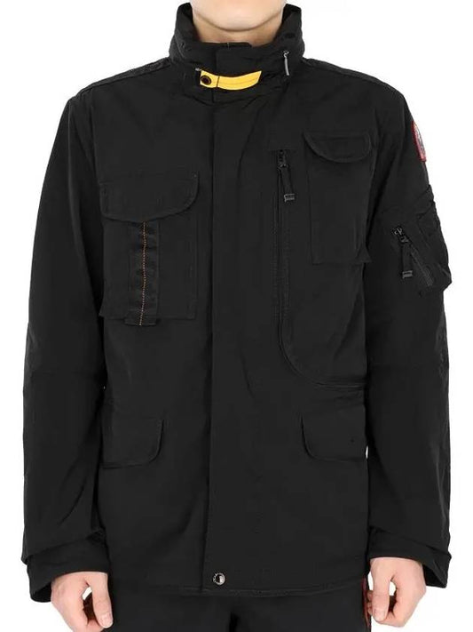 Men's DENALI SPRING Jacket Black MA04 541 - PARAJUMPERS - BALAAN 2