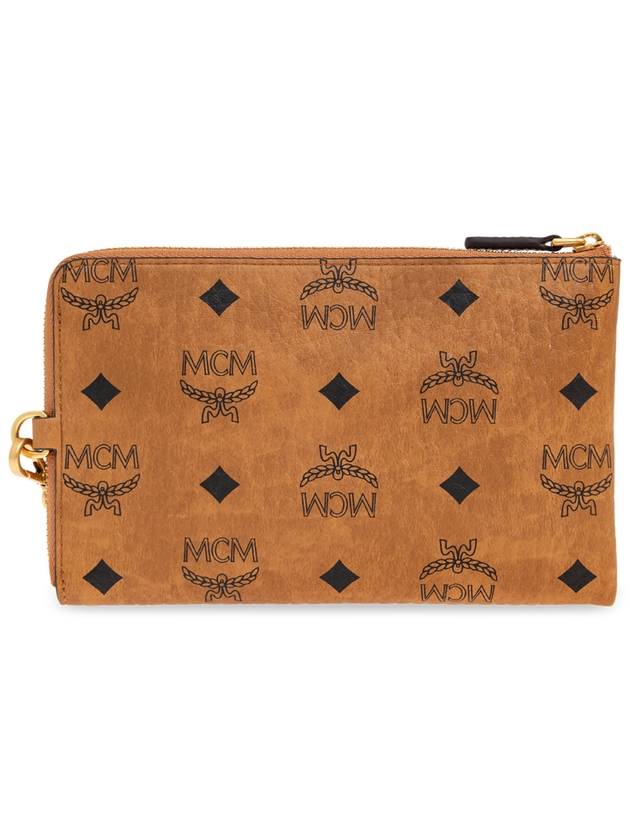 MCM Wallet With Monogram, Men's, Brown - MCM - BALAAN 3