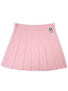 Pleated Skirt Tennis Skirt PINK T22WTK0116 - TRIMERE - BALAAN 3