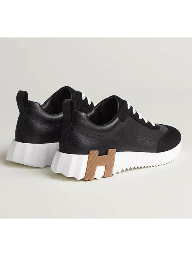 Bouncing Low Top Sneakers Noir - HERMES - BALAAN 4