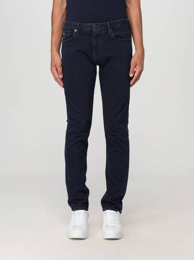 Jeans Emporio Armani in denim di cotone - EMPORIO ARMANI - BALAAN 1