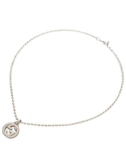 479219 Interlocking G Silver Necklace - GUCCI - BALAAN 2