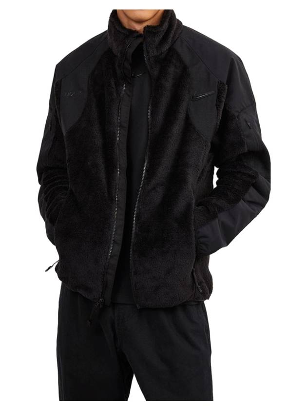 Drake Nocta NRG Polar Fleece Jacket Black - NIKE - BALAAN 5