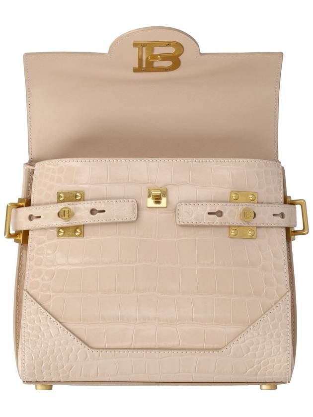 Balmain B-Buzz 23 Crocco-Embossed Leather Bag - BALMAIN - BALAAN 5