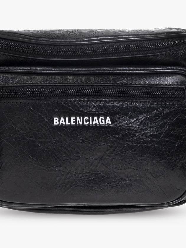 Balenciaga ‘Explorer’ Belt Bag, Men's, Black - BALENCIAGA - BALAAN 6