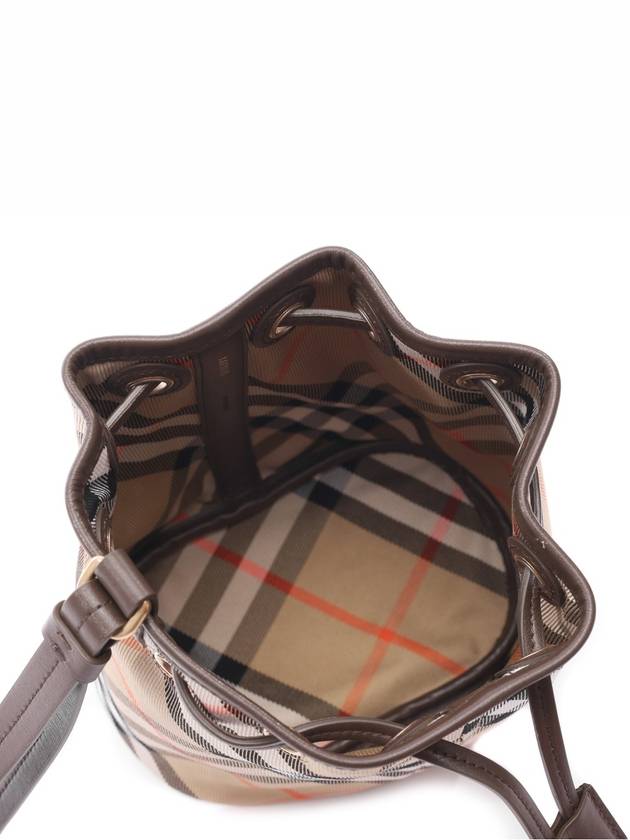 Check drawstring mini bag 8093916 - BURBERRY - BALAAN 7