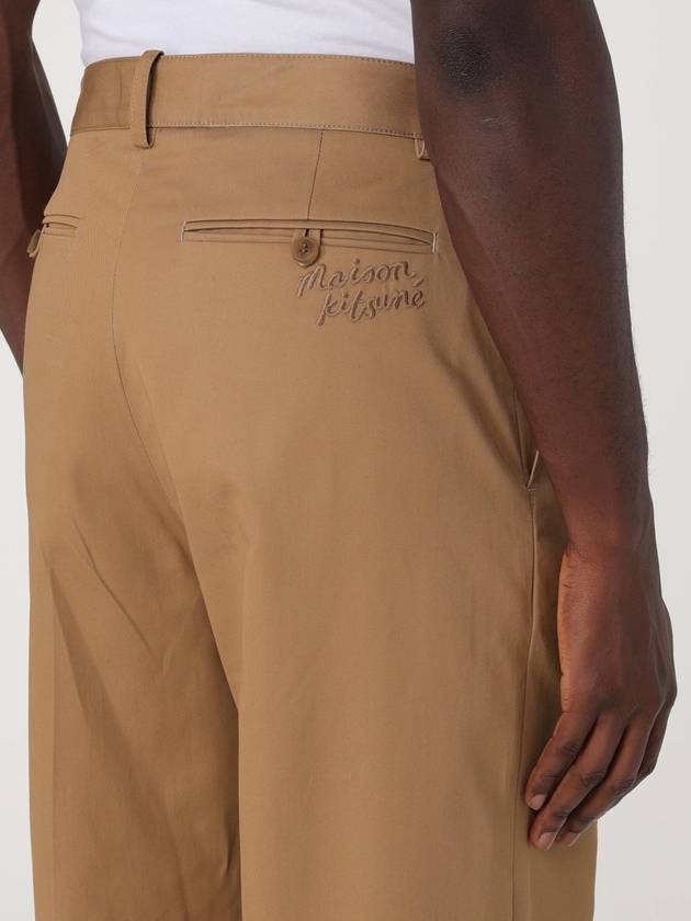 Maison Kitsun&eacute; pants in cotton - MAISON KITSUNE - BALAAN 4