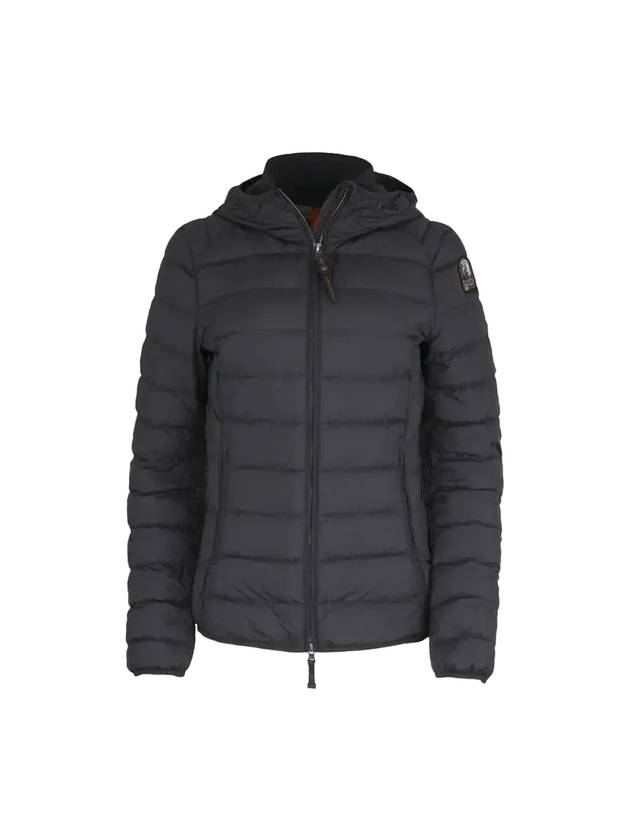 Women's Juliet Hooded Lightweight Short Jacket Padded Black - PARAJUMPERS - BALAAN 1