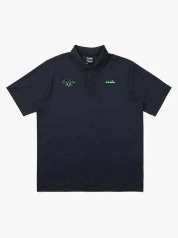 Diadora Regina PQ short sleeve t shirt NAVY - DIADORA - BALAAN 1