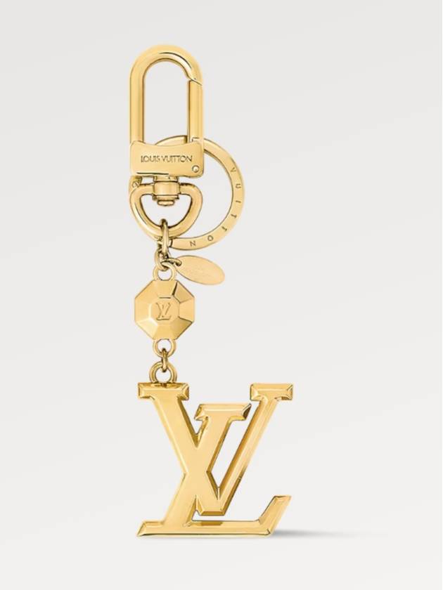 LV Facettes Key Holder Gold - LOUIS VUITTON - BALAAN 4